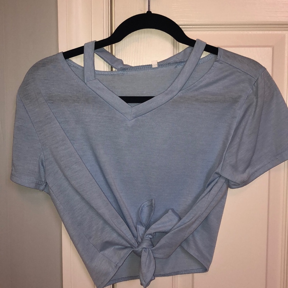Blue shirt